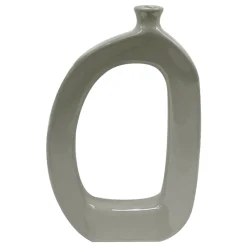 Exclusive Riley Grey Open Vase, 11