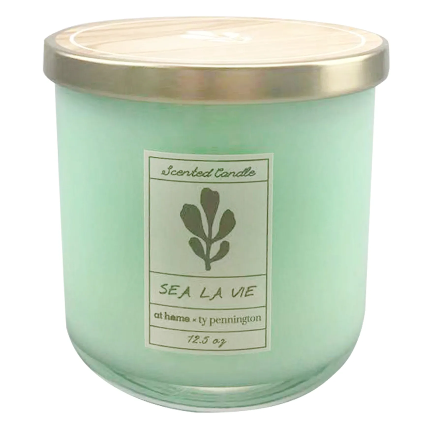 Exclusive Ty Pennington 2-Wick Sea La Vie Scented Jar Candle, 12.5Oz