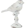 Exclusive Whitewash Bird Branch Figurine, 5