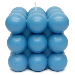 Exclusive 3X3 Blue Dot Candle