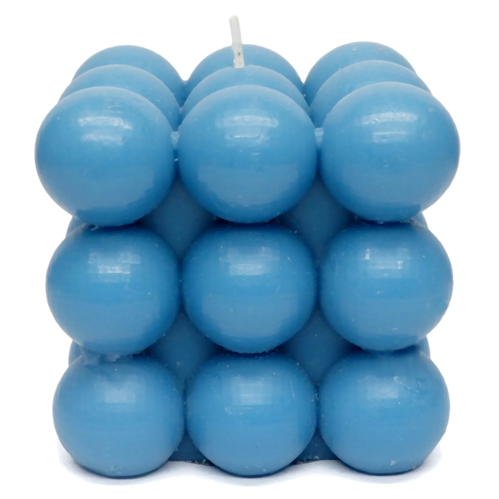 Exclusive 3X3 Blue Dot Candle