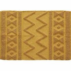 Exclusive Yellow Reign Loop Cotton Accent Rug, 30 45