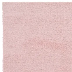 Exquisite Gifts (C177) Parma Blush Shag Area Rug, 8 10