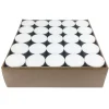 Exquisite Gifts 100-Count White Unscented Tealight Candles