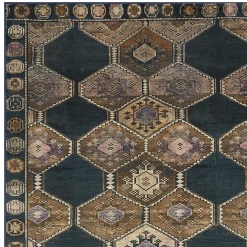 Exquisite Gifts (D571) Freya Black Medallion Washable Accent Rug, 3 5