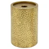 Exquisite Gifts Gold Pillar Candle Holder, 6