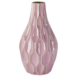 Exquisite Gifts Grace Mitchell Katherine Purple Ceramic Vase, 12