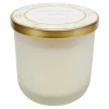 Exquisite Gifts Iridescent Glow Scented Glass Jar Candle, 11Oz