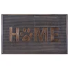 Exquisite Gifts Paw Home Bronze Rubber Doormat, 18 30