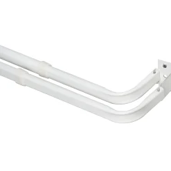 Featured 28-48 Heavy Duty Double Window Flat Rod 2 1/2 And 3 1/2 Projection