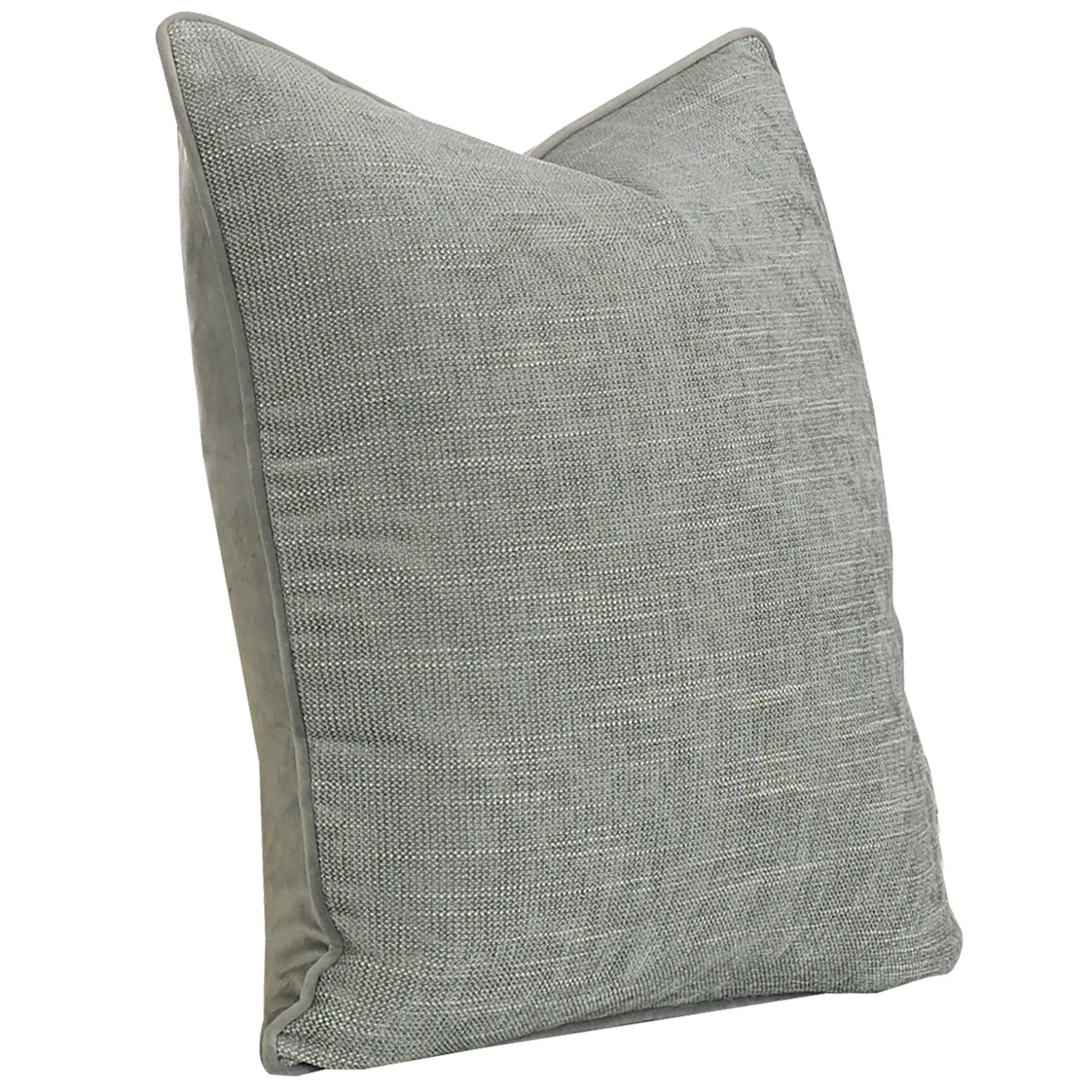 Featured Brooke Light Grey Throw Pillow, 20