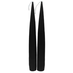 Featured 2Pk 8In Black Taper