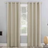 Featured Sun Zero Pacey Taupe Blackout Grommet Curtain Panel, 84