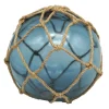 Featured Ty Pennington Light Blue Glass Ball With Rope, 7