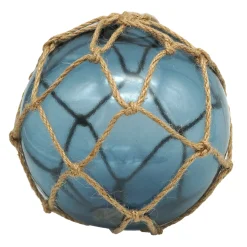 Featured Ty Pennington Light Blue Glass Ball With Rope, 7