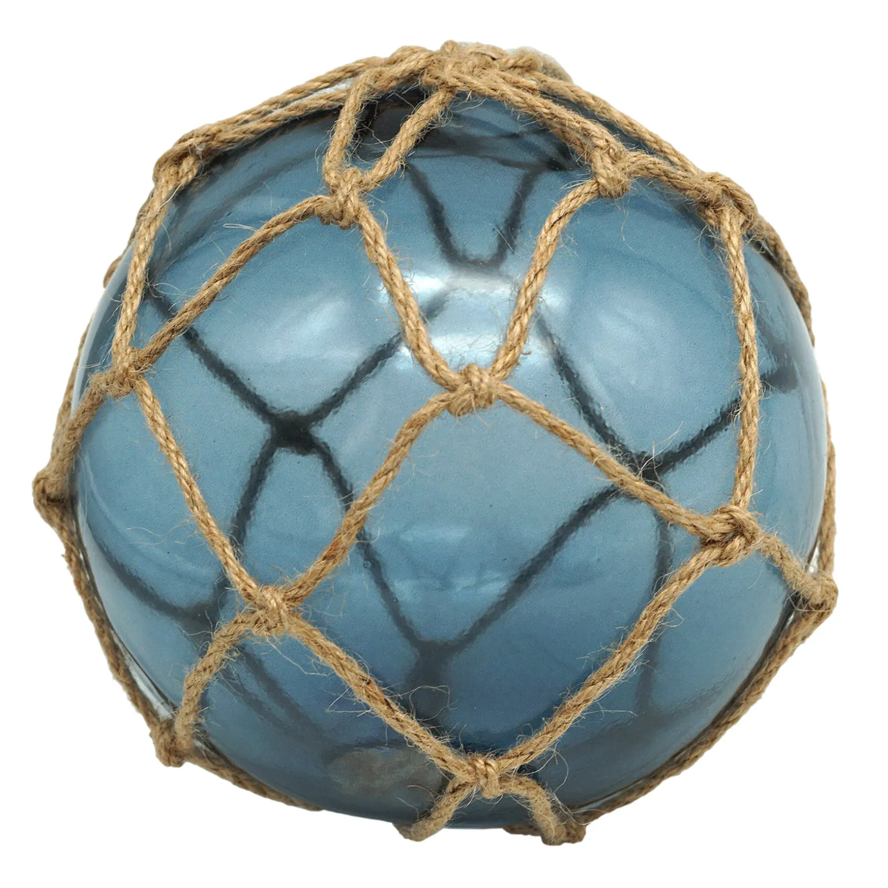 Featured Ty Pennington Light Blue Glass Ball With Rope, 7