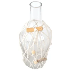 Featured Ty Pennington Netted Clear Glass Vase, 12