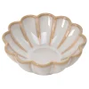 Featured White Ceramic Flower Trinket Bowl, 4 2