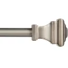 Flash Sale 36-66 Fast Fit Milton Pewter Window Decorative Rod 5/8