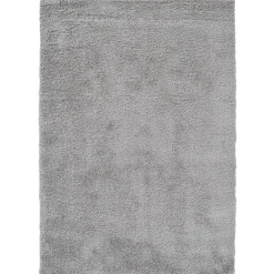 Flash Sale (C139) Grey Soft Shag Accent Rug, 3 5