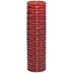 Flash Sale Cherry Carved Faux Wood Vase, 16