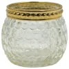 Flash Sale Clear Glass Votive Candle Holder, 2
