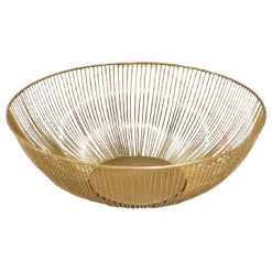 Flash Sale Gold Wire Decorative Bowl, 18