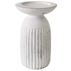 Flash Sale Modern White Pillar Candle Holder, 8