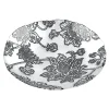 Low Price Black & White Floral Bowl, 16