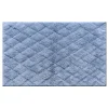 Low Price Burfi Diamond Bath Rug Blue 21X34