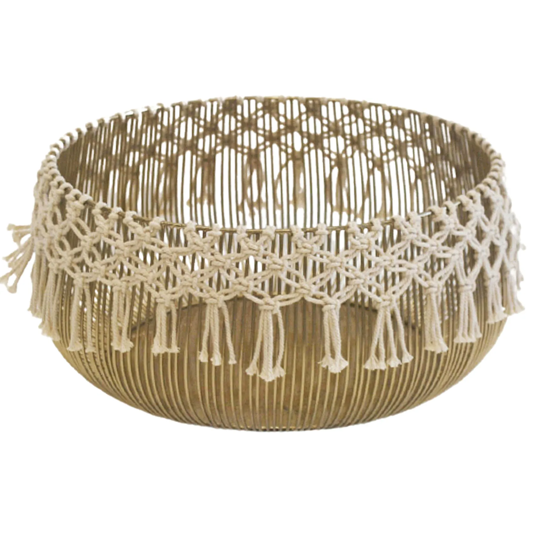 Low Price Gold Metal Bowl, 13