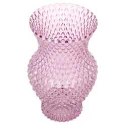 Low Price Grace Mitchell Purple Textured Glass Vase, 6