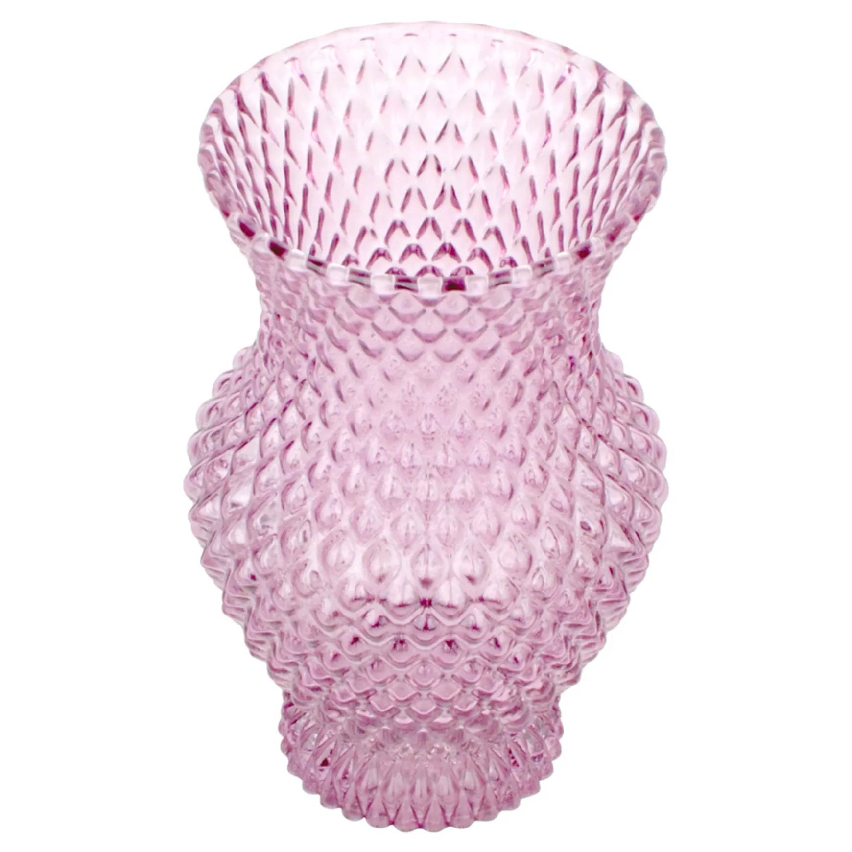 Low Price Grace Mitchell Purple Textured Glass Vase, 6