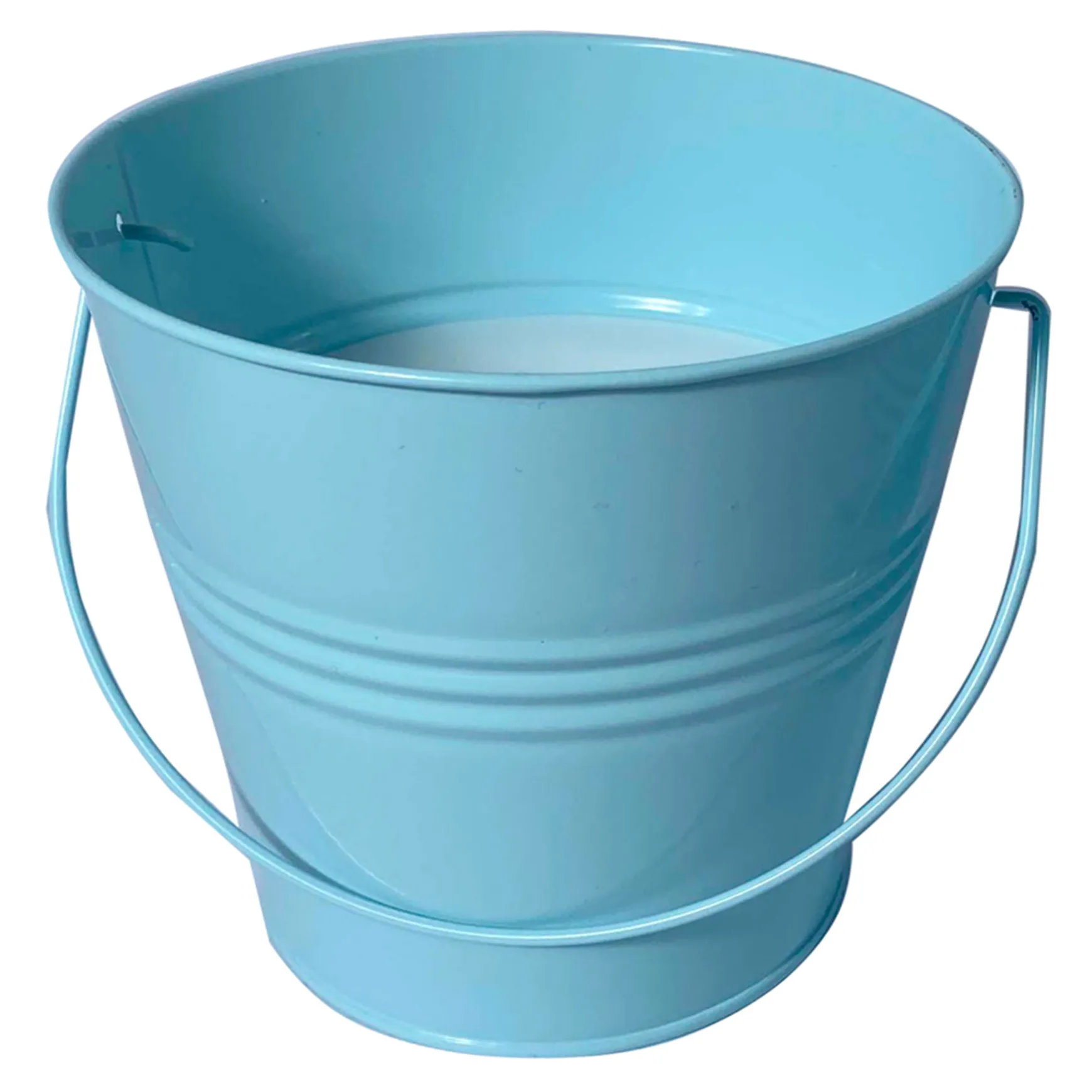 Low Price 2-Pack Light Blue Paint Bucket Citronella Candles, 8Oz