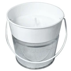 Low Price 3-Pack Red, White & Blue Galvanized Bucket Citronella Candles, 7Oz
