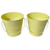Low Price 2-Pack Yellow Paint Bucket Citronella Candles, 8Oz