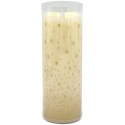 Low Price 3X8 Led Wax Candle With 6 Hour Timer Gold