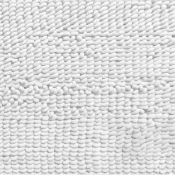 Original Alyssa White Bath Mat 20X30