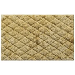Original Burfi Diamond Bath Rug Yellow 21X34