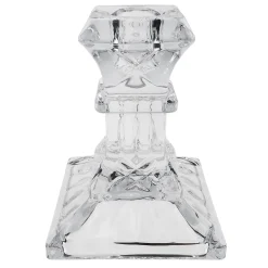 Original Clear Glass Taper Candle Holder, 4