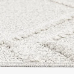 Original (D560) Brantley Grey Diamond Design Area Rug, 5 7