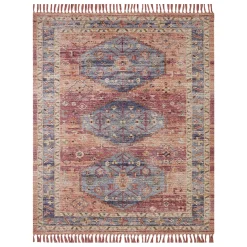 Original (E337) Carlisle Vintage Medallion Outdoor Area Rug, 8 10
