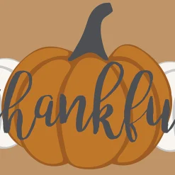 Original Royal Thankful Pumpkins 18X30