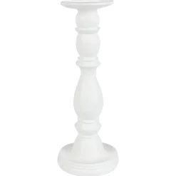 Original White Pillar Candle Holder, 12