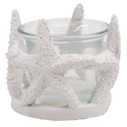 Original White Starfish Candle Holder, 2.5