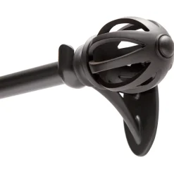 Outlet Sale 66-120 Fast Fit Lilly Cage Black Window Decorative Rod 5/8