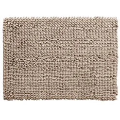 Outlet Sale Alyssa Taupe Bath Mat 20X30