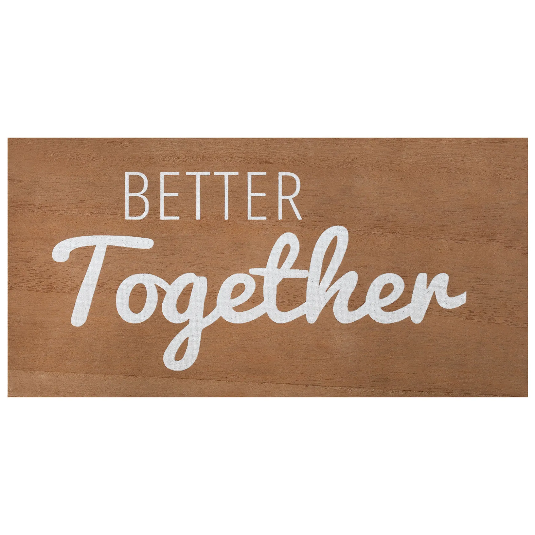Outlet Sale Better Together Block Sign, 10 5