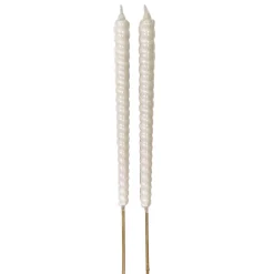 Outlet Sale 2-Pack White Citronella Candle Torch, 45