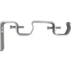 Outlet Sale Silver 2-Pack Double Rod Converter Bracket Pair